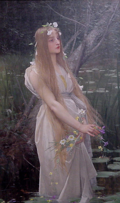 Lefebvre Oil Painting Reproductions - Ophelia