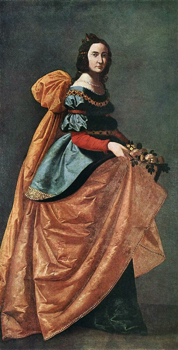 Zurbaran Oil Painting Reproductions - St Casilda of Burgos