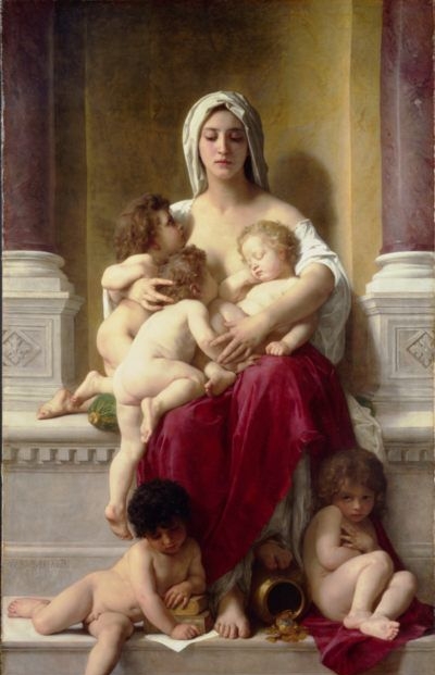 Charity - Oil Painting Reproduction