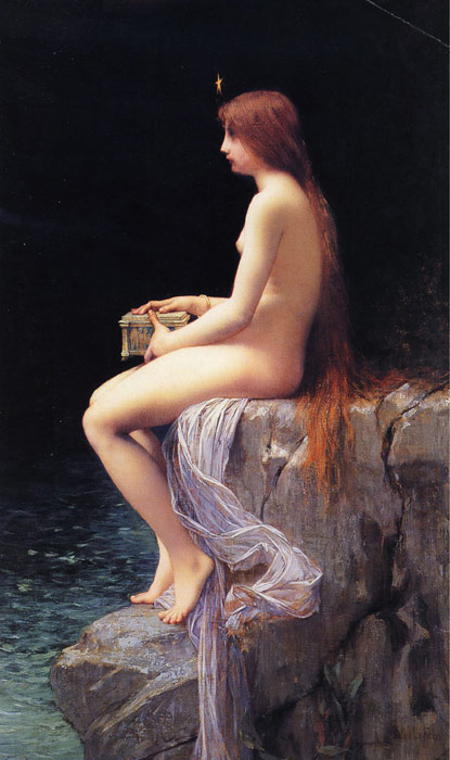 Oil Painting Reproduction of Lefebvre- Pandora