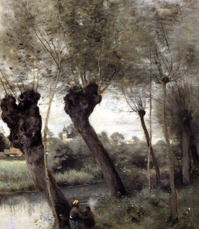 On the Banks of the Scarpe - Oil Painting Reproduction