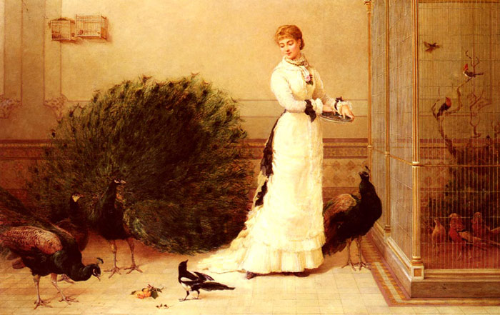 Hardy Oil Painting Reproductions - The Aviary