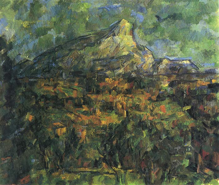 Oil Painting Reproduction of Cezanne-Mt. Sainte-Victorie