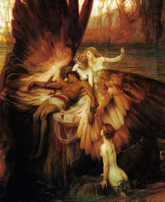 Oil Painting Reproduction of Draper- Lament for Icarus