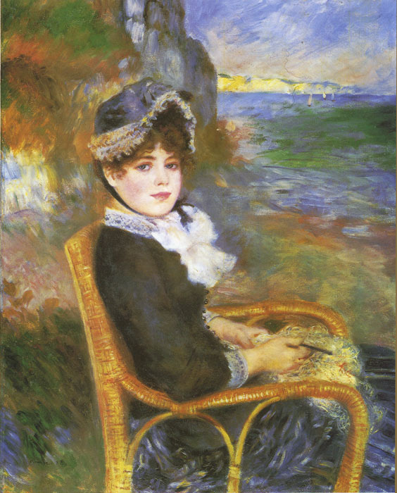 Renoir Oil Painting Reproductions- By the Seashore