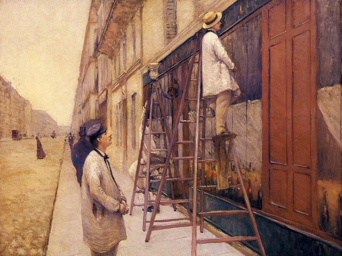 Caillebotte Oil Painting Reproductions - The House Painters