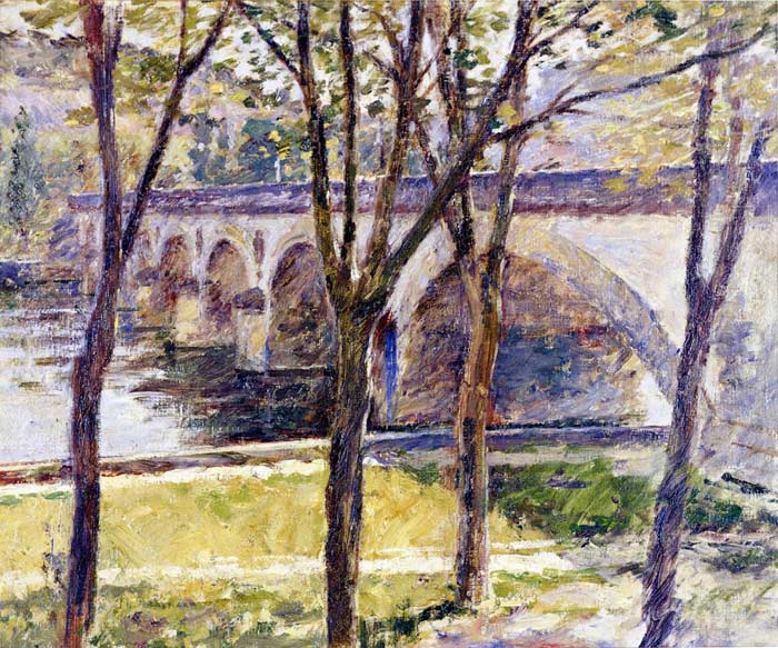 Robinson Oil Painting Reproductions - Bridge near Giverny