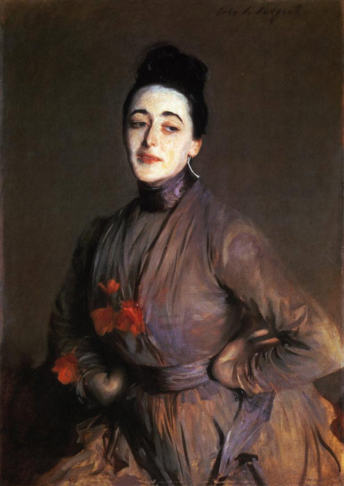 Sargent Oil Painting Reproductions - Flora Priestley