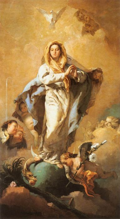 Tiepolo Reproductions - The Immaculate Conception