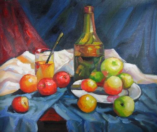 apples and wine painting, a canvaz team paintings reproduction, we never sell apples and wine poster