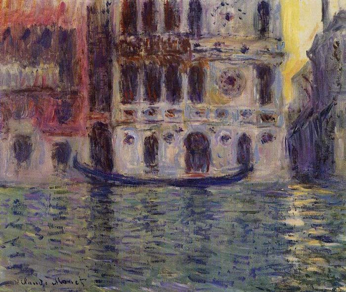 Monet Oil Painting Reproductions - Palazzo Dario
