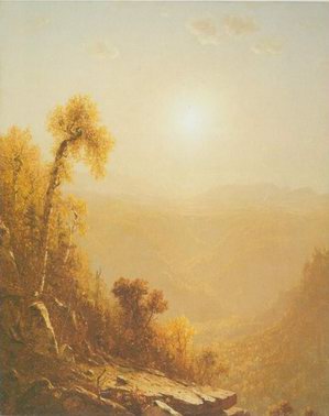 October in the Catskills painting, a Sanford Gifford paintings reproduction, we never sell October