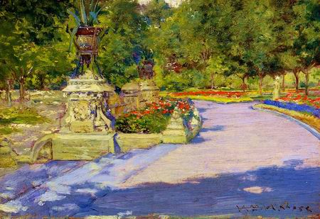 Prospect Park painting, a William Merritt Chase paintings reproduction, we never sell Prospect Park