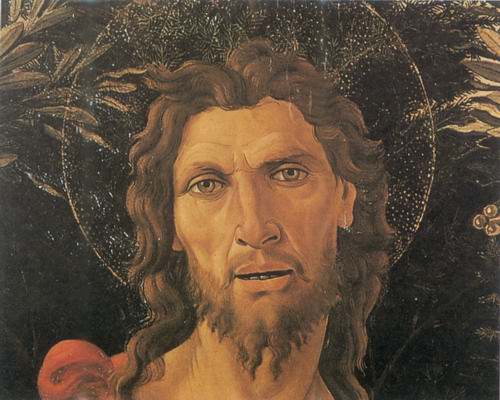 Saint John painting, a Sandro Botticelli paintings reproduction