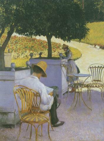 The Orange Trees painting, a Gustave Caillebotte, paintings reproduction, we never sell The Orange