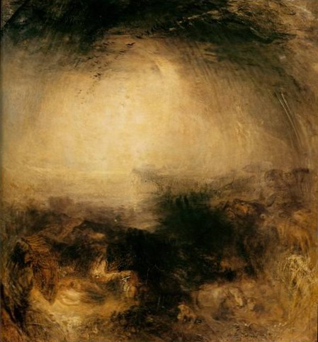 the evening of the deluge painting, a Joseph Mallord William Turner paintings reproduction, we never