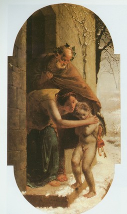 winter, let cubidon home painting, a Jea Francois Millet paintings reproduction, we never sell