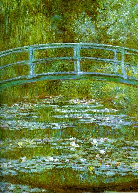 Water Lily Pond,1897-1899 painting, a Claude Monet paintings reproduction, we never sell Water Lily