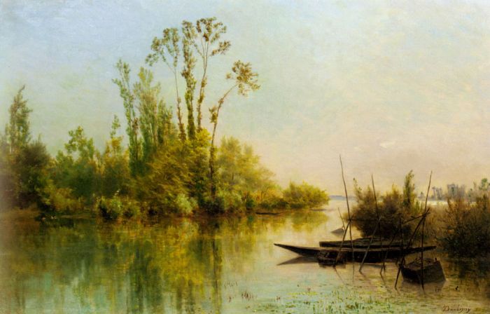 Daubigny Reproductions - Les Iles Vierges a Bezons