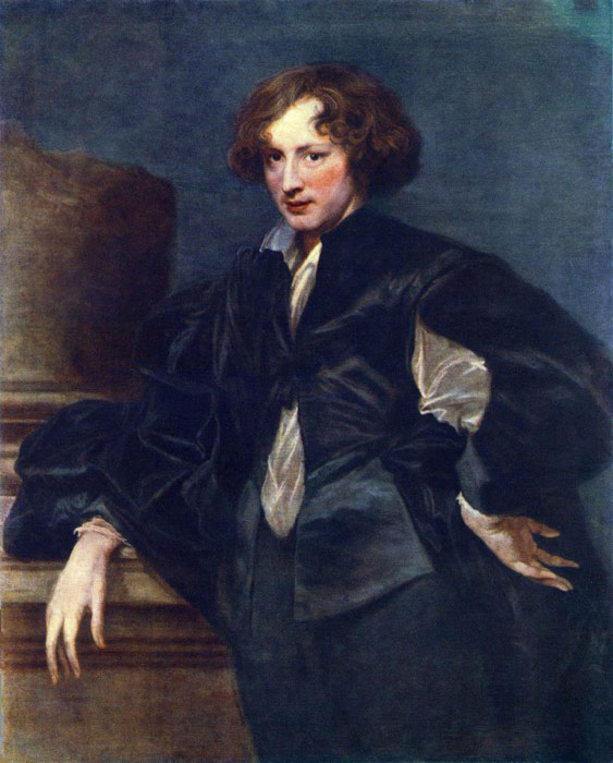 Oil Painting Reproduction of van Dyck- Self-Portrait