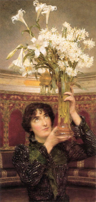 Alma-Tadema Oil Painting Reproductions - Flag Of Truce