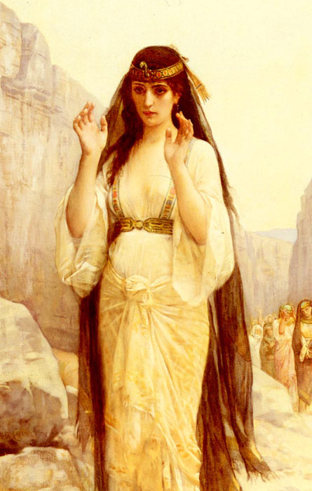 Cabanel Oil Painting Reproductions - The Daughter Of Jephthah