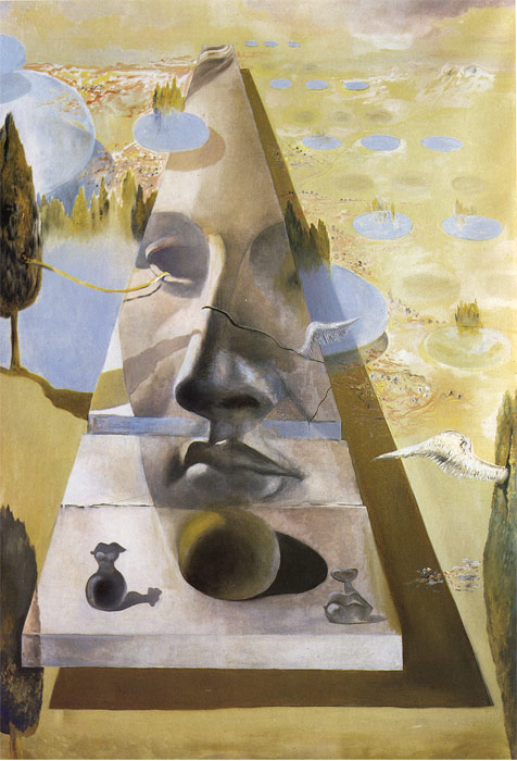 Dali Oil Painting Reproductions- Vision Of A Face