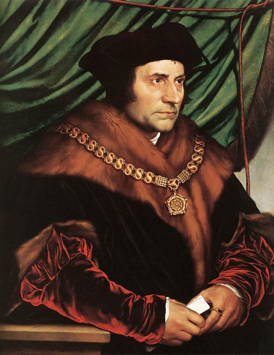 Holbein Oil Painting Reproductions - Sir Thomas More