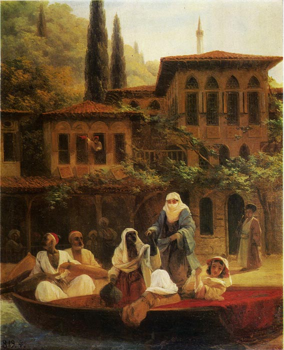 Oil Painting Reproduction of Aivazovsky - Oriental Scene