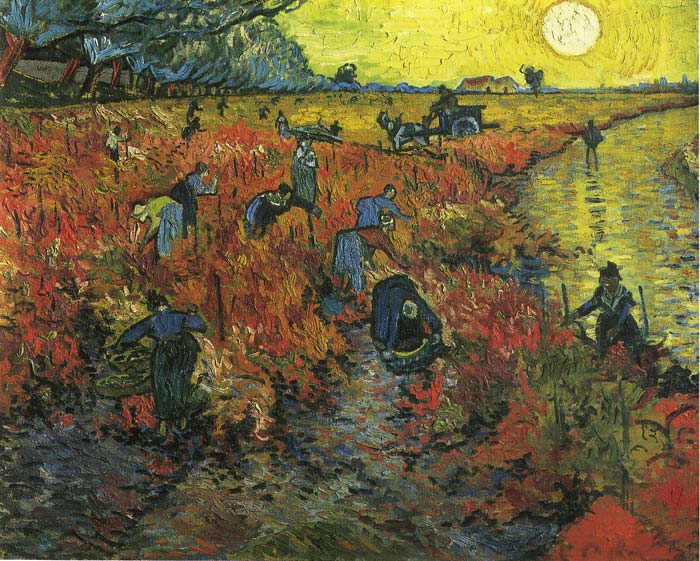 Oil Painting Reproduction of van Gogh- Scene in Arles