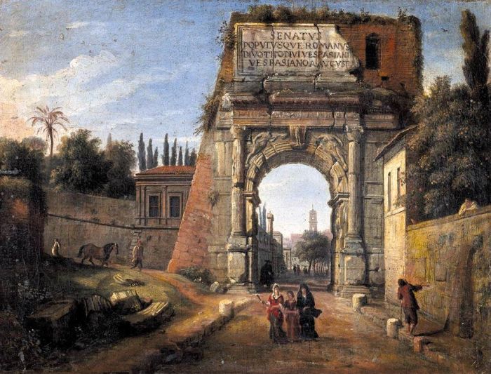 Wittel Reproductions - Rome: View of the Arch of Titus