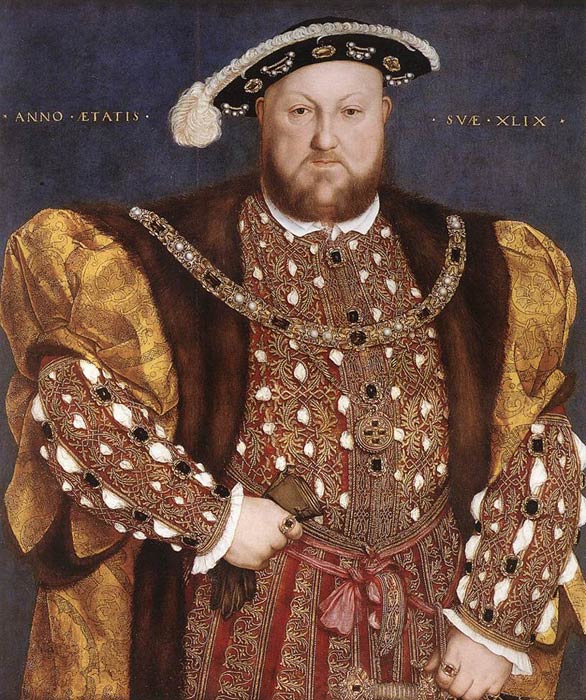 Oil Painting Reproduction of Holbein - Portrait of Henry VIII