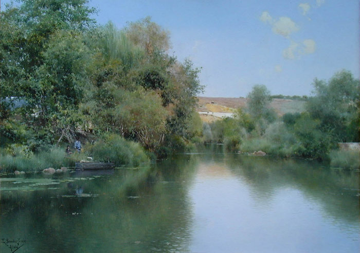 Oil Painting Reproduction of Sanchez-Perrier ,