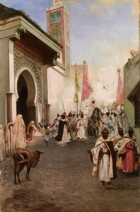 Constant Oil Painting Reproductions- Entrance of Mohammed II into Constantinople