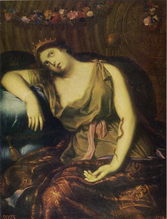 Mignard Oil Painting Reproductions -Death of Cleopatra