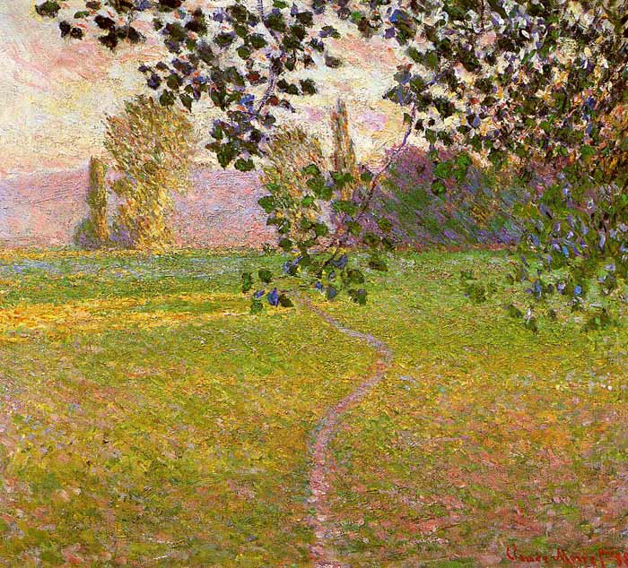 Oil Painting Reproduction of Monet - Morning Landscape