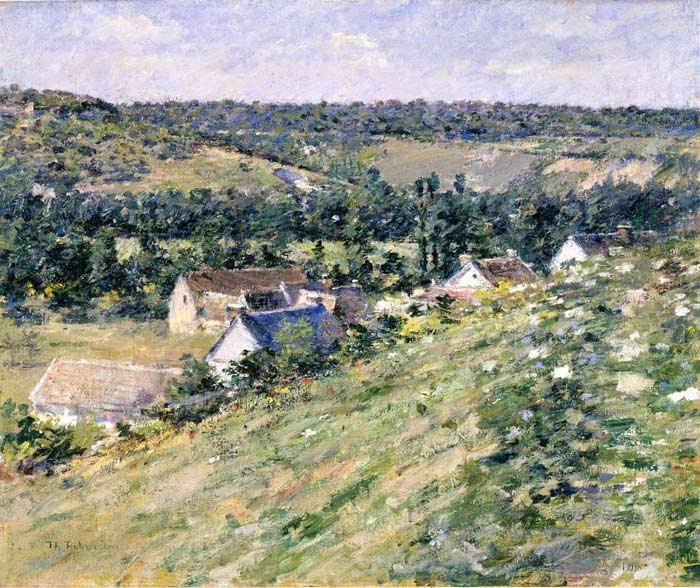 Oil Painting Reproduction of Robinson- Giverny