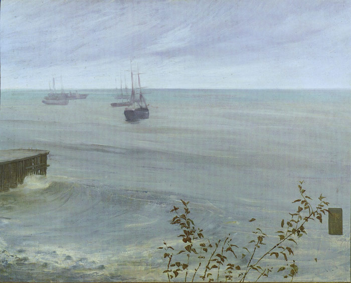 Oil Painting Reproduction of Whistler- The Ocean