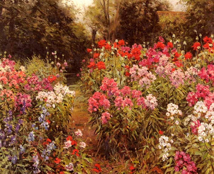 Flower Garden oil painting