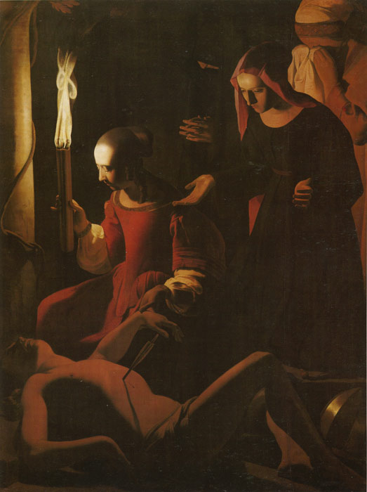 Georges de La Tour Oil Painting Reproductions- St Sebastian Attended by St Irene