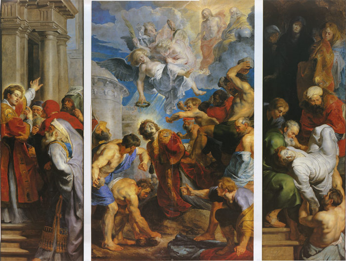 Oil Painting Reproduction of Rubens- The Martyrdom of st Stephen