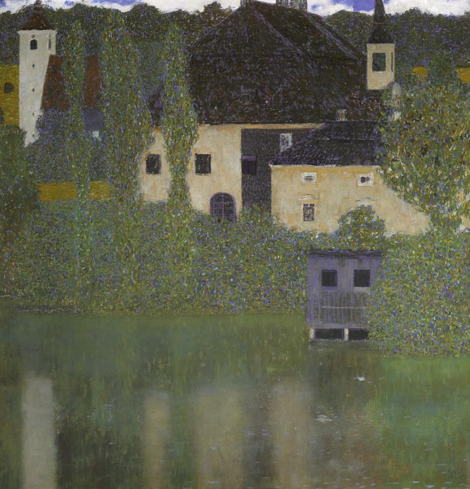 Klimt Oil Painting Reproductions- Scloss Kammer on the Attersee I