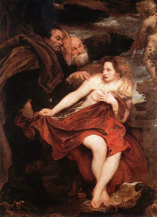 Antony van Dyck Oil Painting Reproductions - Susanna and the Elders