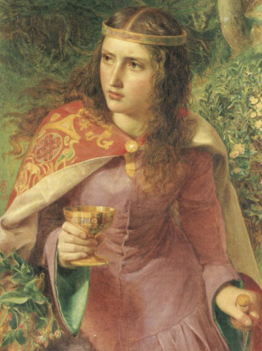 Anthony Frederick Sandys Oil Painting Reproductions- Queen Eleanor