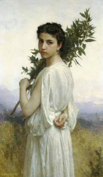 Bouguereau Oil Painting Reproductions- Laurel Branch