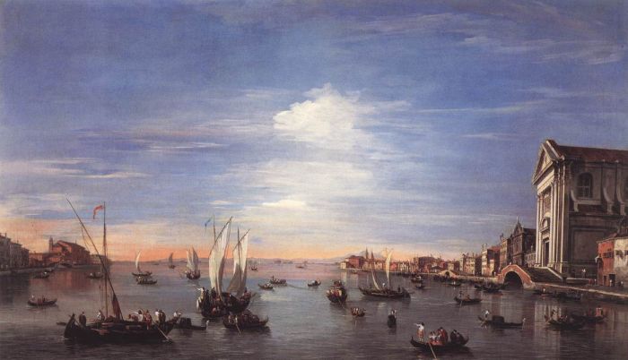 Guardi Reproductions - The Giudecca Canal with the Zattere