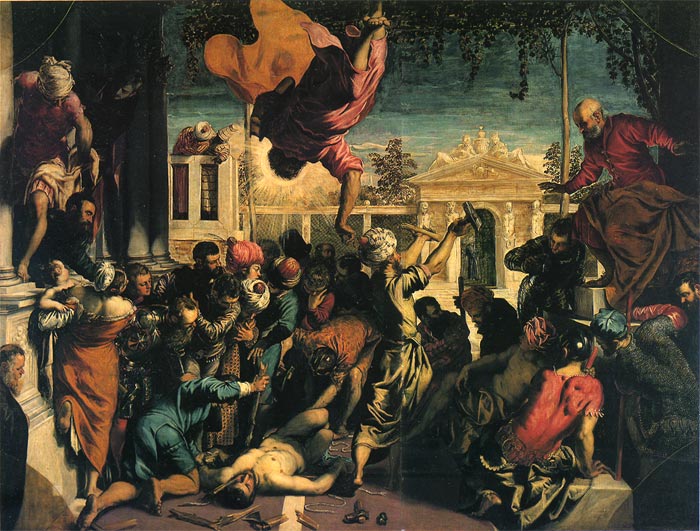 Tintoretto Oil Painting Reproductions - Miracollo dello Schiavo