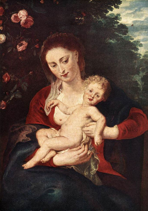 Rubens Oil Painting Reproductions- Virgin and Child