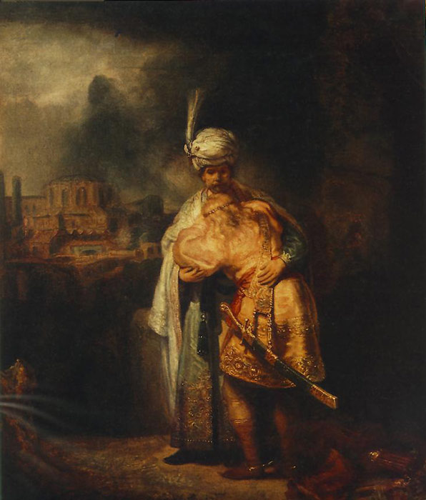 Rembrandt Oil Painting Reproductions- Biblical Scene
