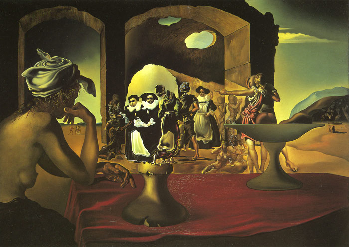 Dali Oil Painting Reproductions - Slave Market